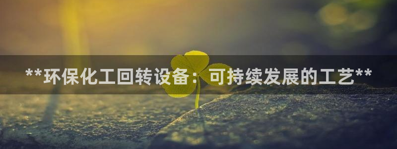 亿万先生 手机版下载：**环保化工回转设备：可持续发展的工艺**