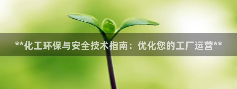 亿万国际app：**化工环保与安全技术指南：优化您的工厂运营**
