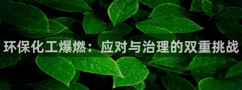 亿万先生下载客户端：环保化工爆燃：应对与治理的双重挑战