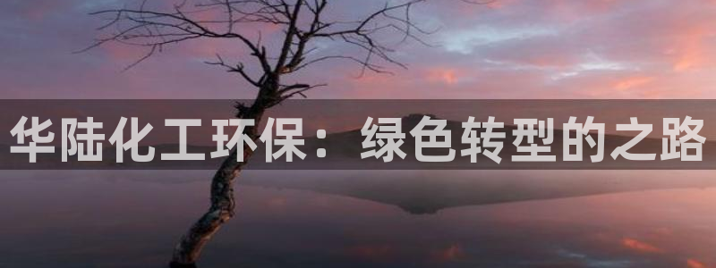 mr003亿万先生：华陆化工环保：绿色转型的之路