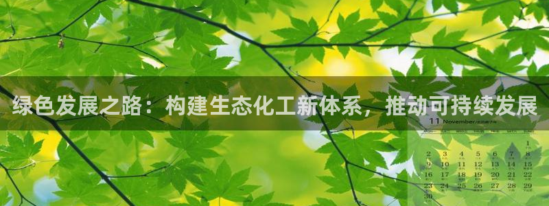 亿万先生MR - 亿万先生mr008cc：绿色发展之路：构建生态化工新体系，推动可持续发展