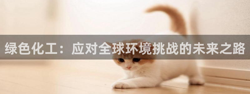亿万手游平台官网下载：绿色化工：应对全球环境挑战的未来之路