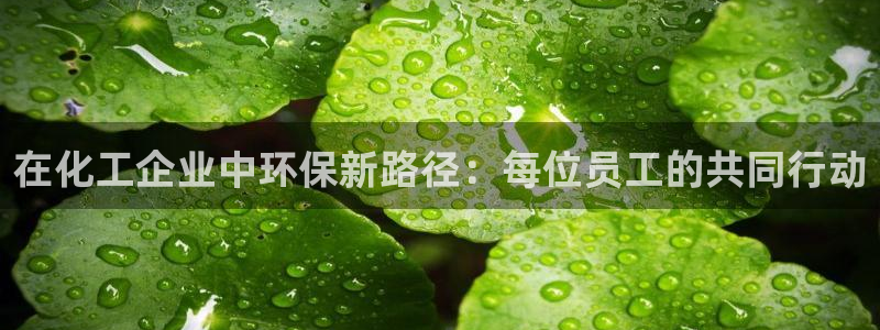 亿万先生客户端下载：在化工企业中环保新路径：每位员工的共同行动